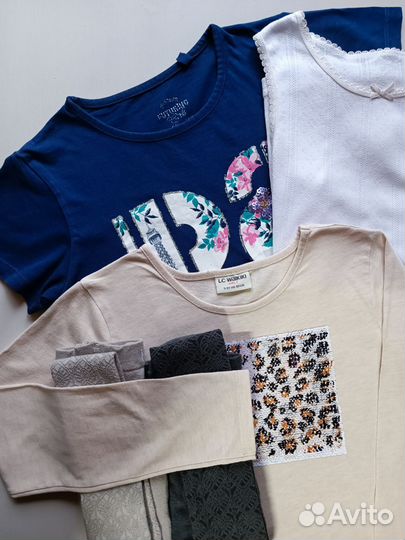Одежда на девочку 146-152 10-12 лет пакетом