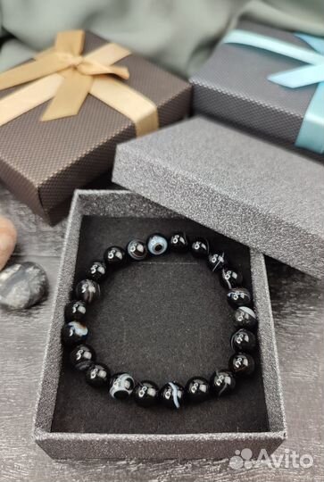 Браслет мужской, Браслет женский, Браслет из камня