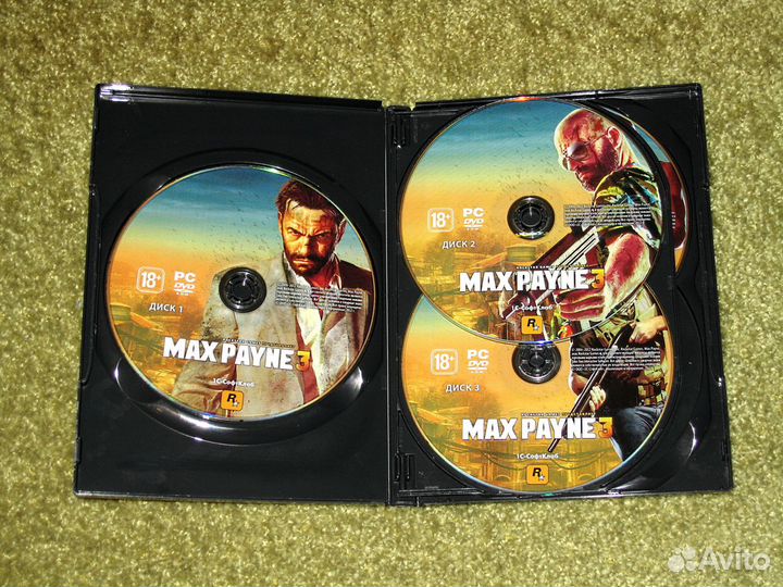 Max Payne 3 PC DVD (Лицензия)