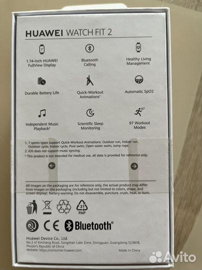 Smart часы huawei watch fit 2