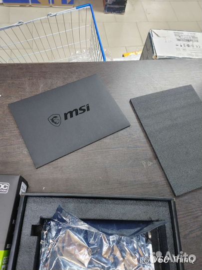 Коробка от видеокарты RTX 3050