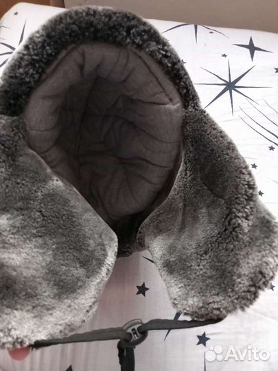 Шапка ушанка на мальчика 3-4года