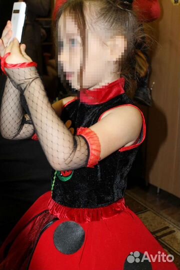 Продам новогодний костюм божьей коровки