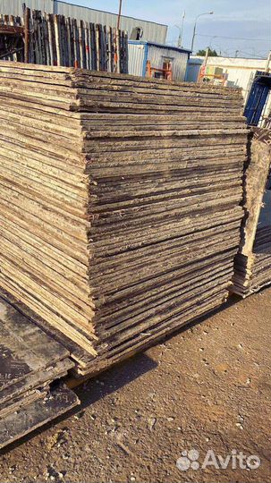 Фанера ламинированная б/у