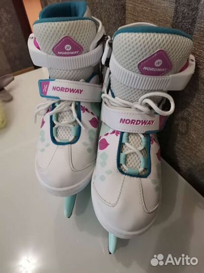 Коньки Nordway раздвижные р. 31-36