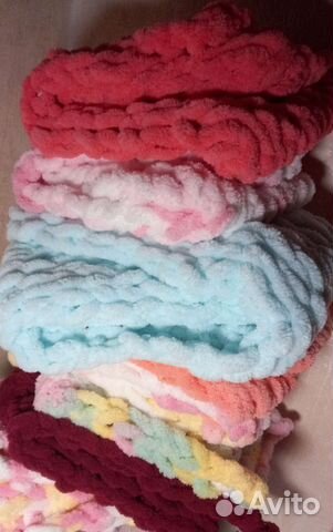 Шарфы детские вязаные