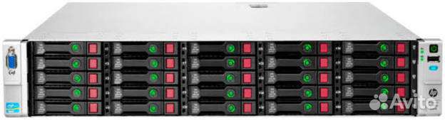 Сервер hp dl380p gen8 25*sff(xeon e5 2650v2*2, 128