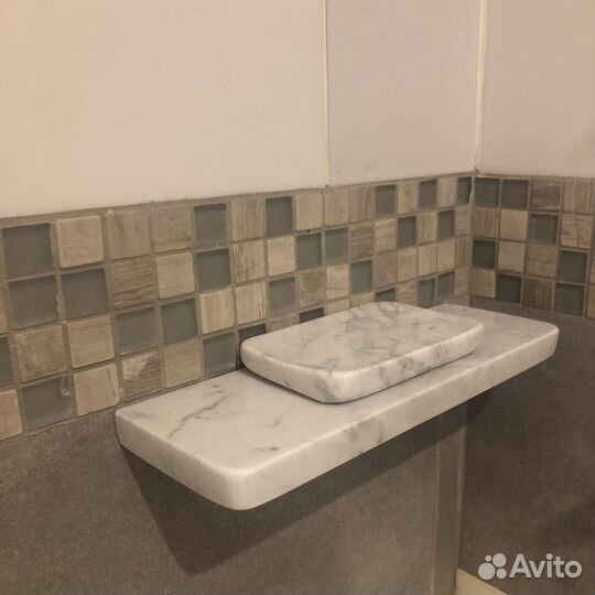 Мыльница/блюдце из камня (гранит/мрамор)