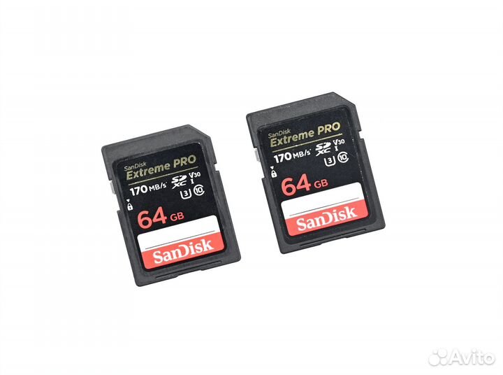 Карта памяти Sandisk Extreme Pro 64 Gb