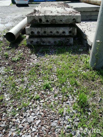 Плиты перекрытия пустотные бу