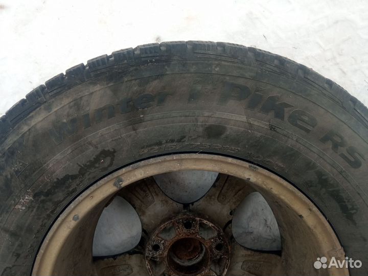 Колёса в сборе 215/75р15 диа 67.1 5+114.3 4шт