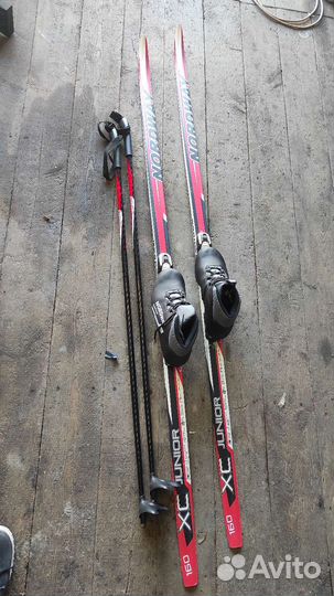 Лыжи беговые 160