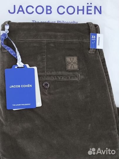 Брюки Jacob Cohen Bobby вельвет.48 Нов Ориг.Итал
