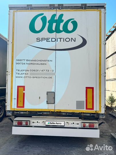 Полуприцеп тентованный Krone SD, 2012