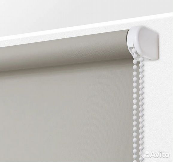 Рулонные шторы Плайн светло-серый 180 см