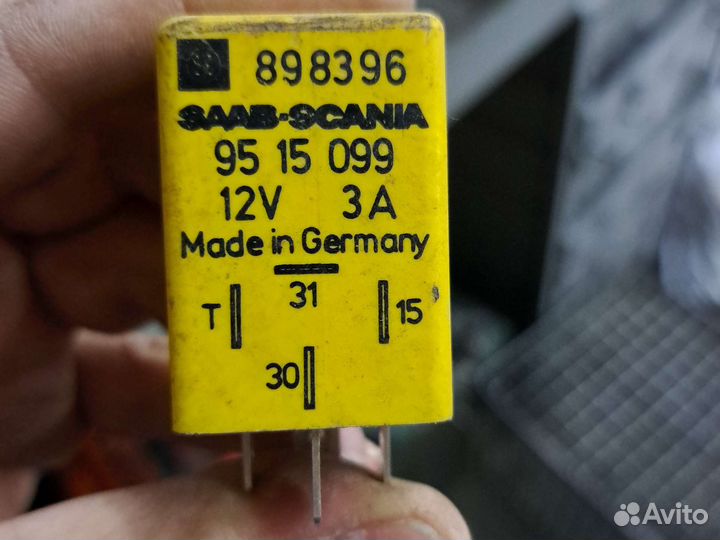 Реле внутреннего света Saab 898396