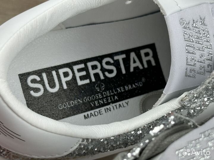 Кеды женские golden goose white