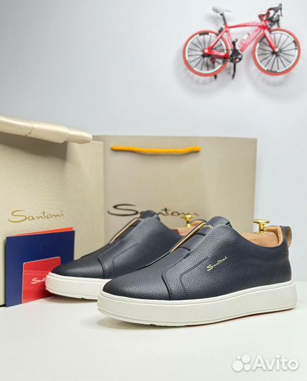 Слипоны Santoni мужские 40-45