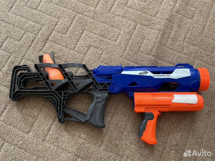 Бластер nerf thunderblast