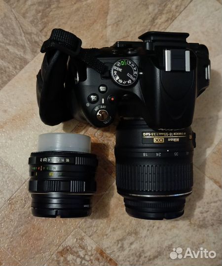 Фотоаппарат nikon d5100 kit 18 55mm vr гелиус 44м6