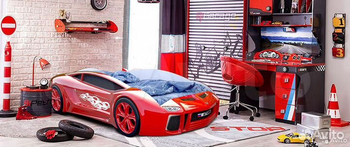 Кровать-машина Автосервис