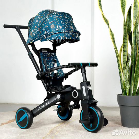 Трехколесный велосипед LuxMom 368 складной
