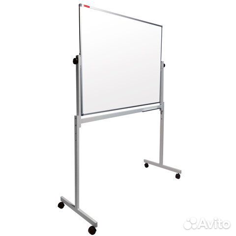 Доска магнитно-маркерная на стенде 90х120 см, 2-ст