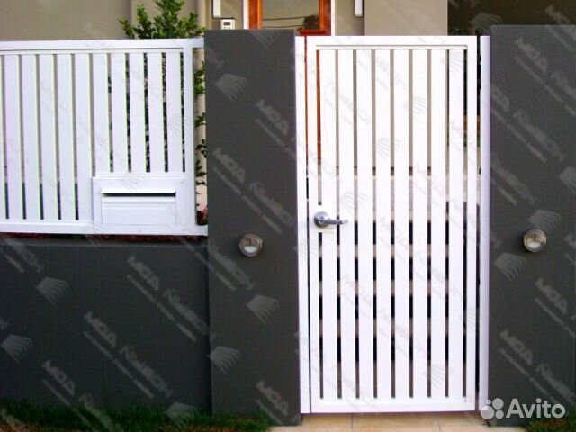 Забор металлический