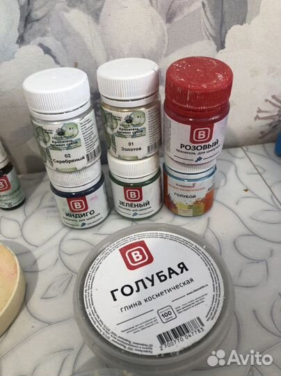 3D формы и ингридиенты для бомбочек для ванны