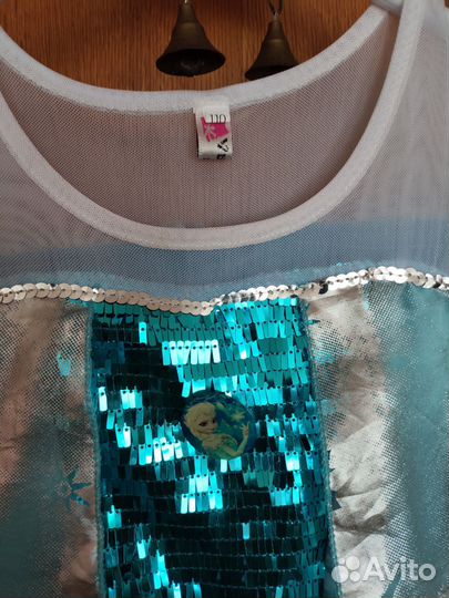 Новогоднее платье для девочки 110