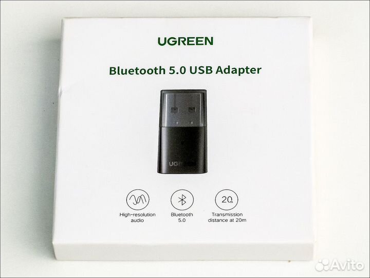 Bluetooth 5.0 USB-адаптер Ugreen CM390 новый