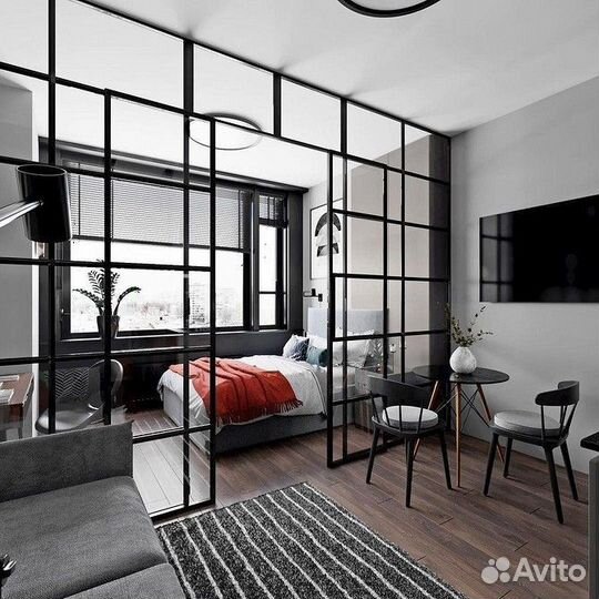 Секлянная перегородка