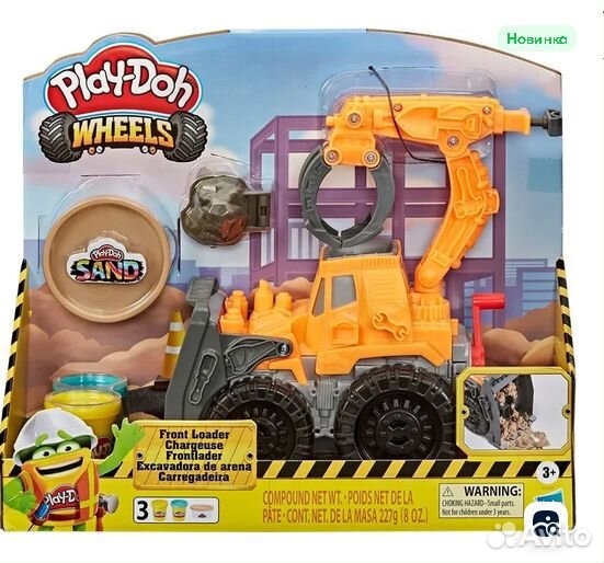 Набор игровой Play-Doh Масса для лепки Погрузчик
