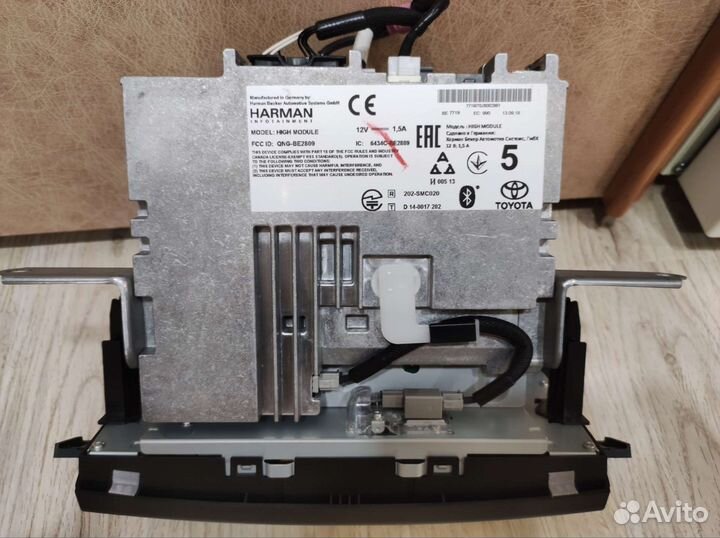 Штатное головное устройство toyota rav 4