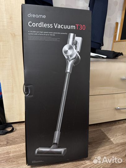 Вертикальный пылесос dreame t30