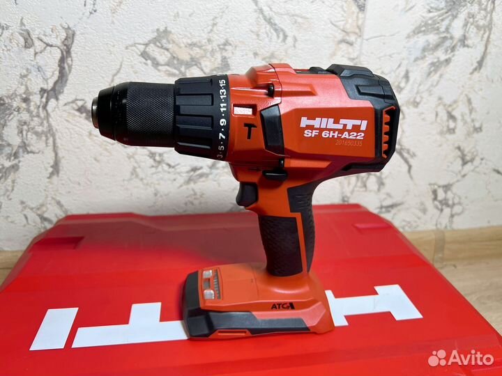 Новый аккумуляторный шуруповерт hilti sf6h-a22