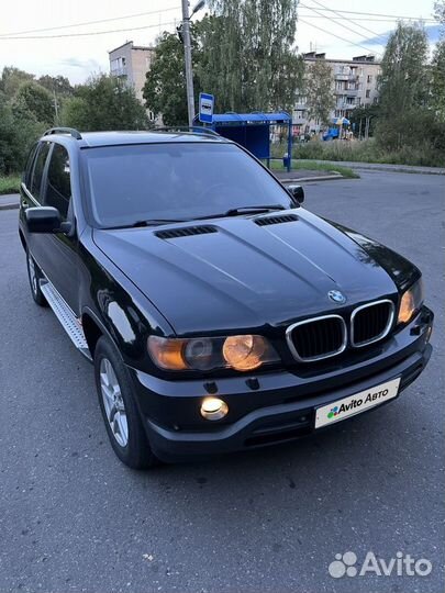 BMW X5 3.0 AT, 2001, 412 000 км