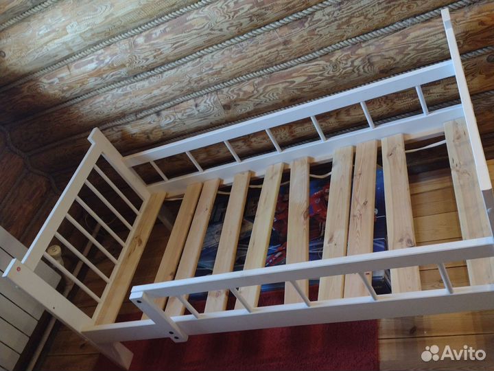 Детская кровать 140х70 с матрасом