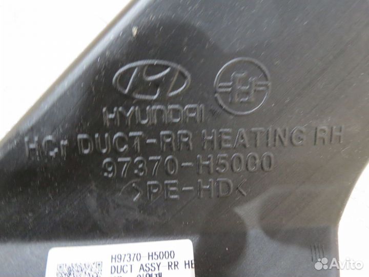 Воздуховод левый Hyundai Solaris 2