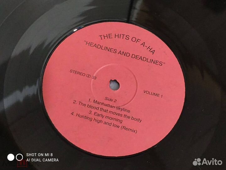 A-ha Headlines and deadlines 2LP