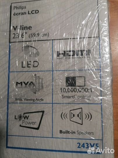 Монитор Philips 24 дюйма