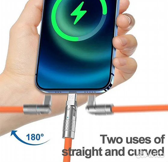 Кабель для быстрой зарядки USB Type-C