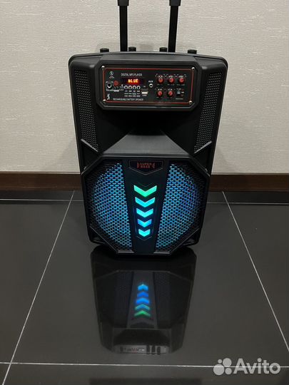 Bluetooth колонка напольная,MP3 player,караоке