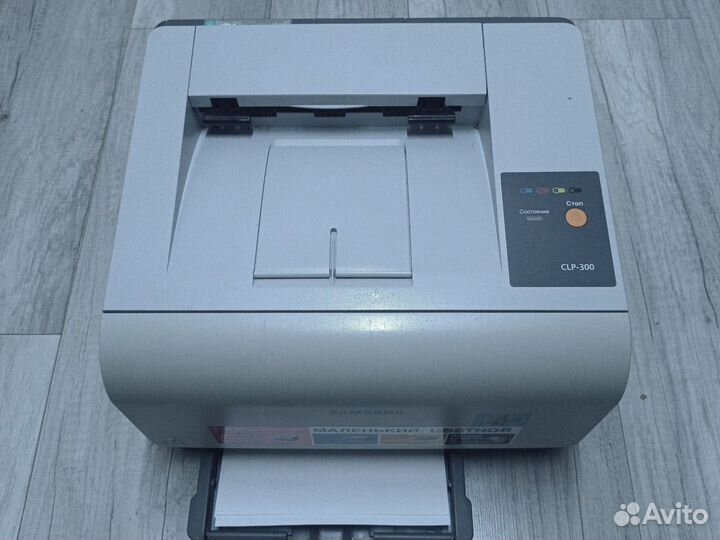 Принтер лазерный цветной samsung clp-300