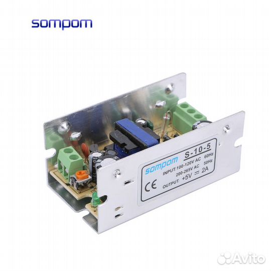 Блок питания 5V 2A 10W, источник питания S-10-5