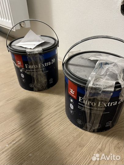 Краска tikkurila euro extra 20