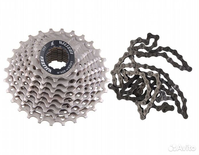 Цепь 9 скоростей CN-HG73, кассета 11-28t MTB