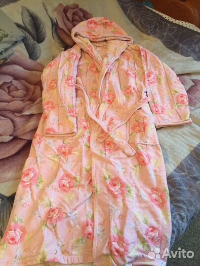 Халат махровый женский