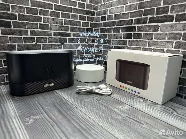 Увлажнитель воздуха черный белый Оптом