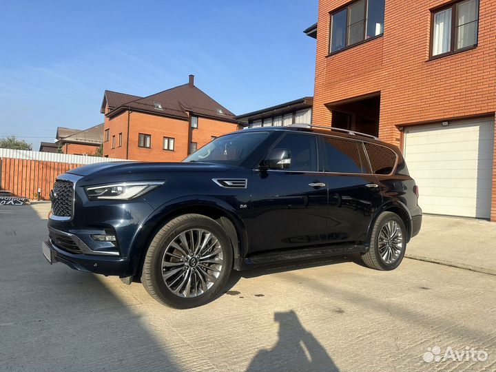 Infiniti QX80 5.6 AT, 2018, 73 000 км